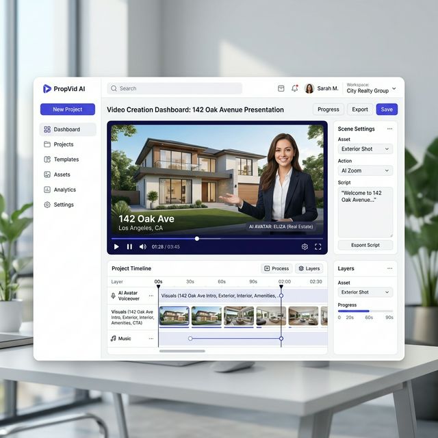 AI Marketing interface preview
